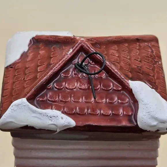 Department 56 Original Snow Village Jefferson School + Light Cord 5082-2 Retired - Picture 15 of 16